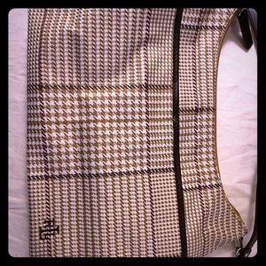 Lauren Ralph Lauren Houndstooth Shoulder Bag